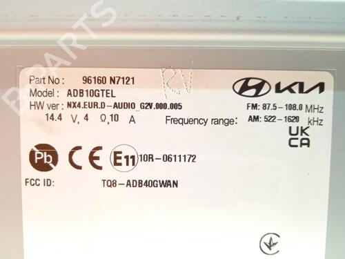Radio HYUNDAI TUCSON (NX4E, NX4A) 1.6 T-GDi | BP25141494E6 - Image 5