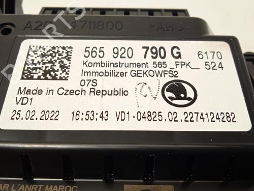 Instrument cluster SKODA KODIAQ I (NS6, NS7, NV7) 1.5 TSI | BP26209849C47 