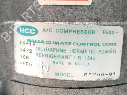 AC compressor HYUNDAI SANTA FÉ I (SM) 2.4 16V | BP31146226M34