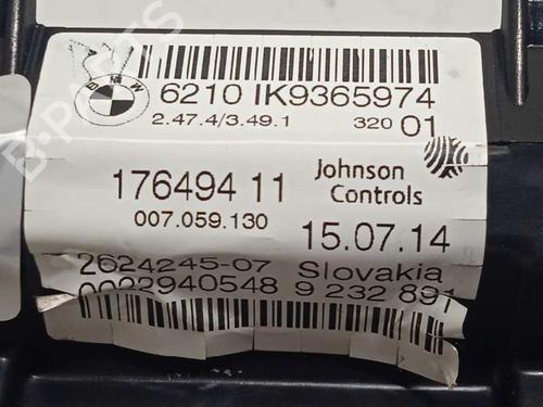 Instrument cluster BMW 1 (F20) 116 d | BP9844897C47 