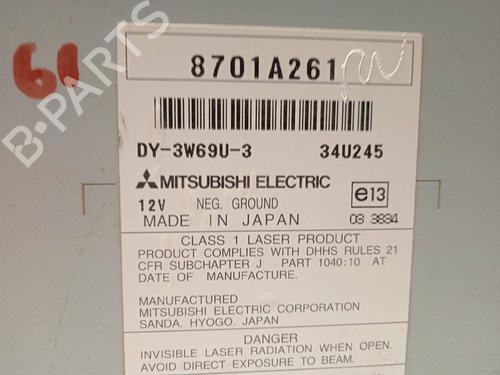 Radio MITSUBISHI OUTLANDER II (CW_W) 2.0 DI-D (CW8W) | BP16578707E6 