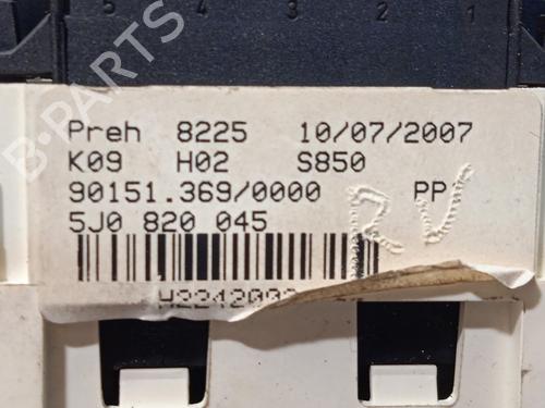 Climate control SKODA FABIA II (542) 1.4 | BP27589669I5