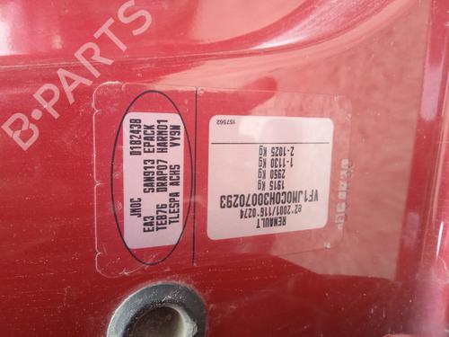 Right front fenders RENAULT SCÉNIC II (JM0/1_) 1.6 (JM0C, JM0J, JM1B) | BP31013529C42