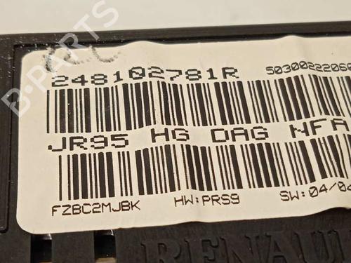 Instrument cluster RENAULT SCÉNIC III (JZ0/1_) 1.5 dCi | BP7629507C47 