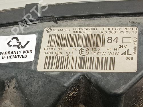 Right headlight RENAULT CAPTUR I (J5_, H5_) 0.9 TCe 90 | BP37240382C29 - Image 5