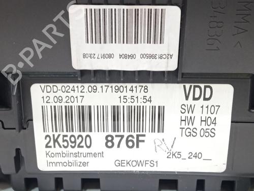 Instrument cluster VW CADDY IV Box Body/MPV (SAA, SAH) 2.0 TDI | BP23256755C47