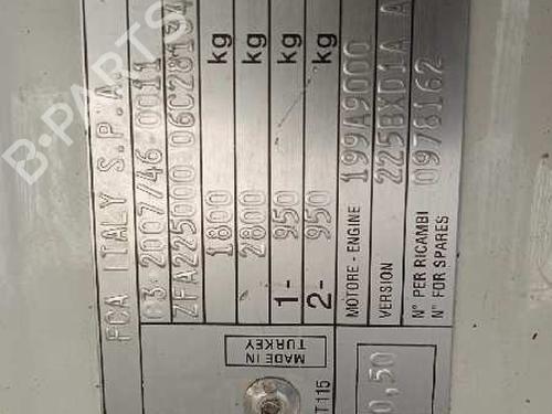 Fuse box FIAT FIORINO Box Body/MPV (225_)  | BP12251203E1 