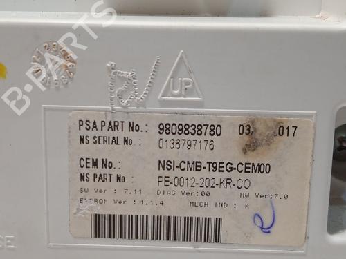 Instrument cluster PEUGEOT 308 II (LB_, LP_, LW_, LH_, L3_) 1.6 BlueHDi 120 | BP22729673C47 