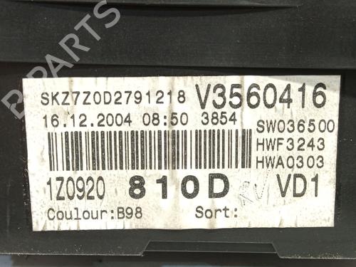 Instrument cluster SKODA OCTAVIA II (1Z3) 1.9 TDI | BP26990083C47 
