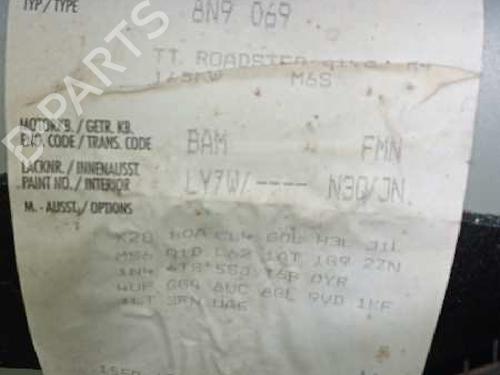 Right rear driveshaft AUDI TT Roadster (8N9) 1.8 T quattro | BP15901252M41 