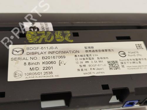 Display MAZDA 3 Hatchback (BP) SKYACTIV-X M Hybrid | BP30543246C48 