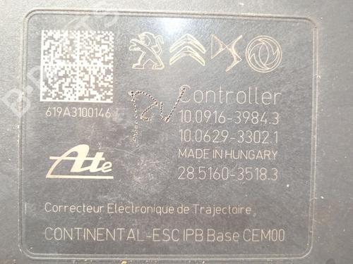 ABS pump PEUGEOT 2008 II (UD_, US_, UY_, UJ_, UR_, UC_) 1.2 PureTech 100 (USHNK) | BP29173992M43 