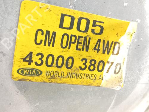 Gearbox HYUNDAI SANTA FÉ II (CM) 2.2 CRDi GLS | BP26878263M3 