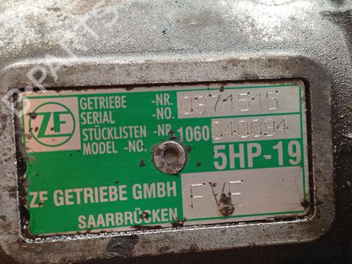 Gearbox VW PASSAT B5.5 (3B3) 4.0 W8 4motion | BP33337108M3 - Image 6