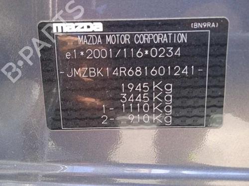 Instrument cluster MAZDA 3 (BK) 2.0 MZR-CD (BK14) | BP15414527C47 