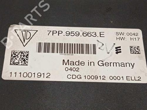 Electronic module PORSCHE CAYENNE (92A) 3.0 Diesel | BP8912410M83 - Image 4