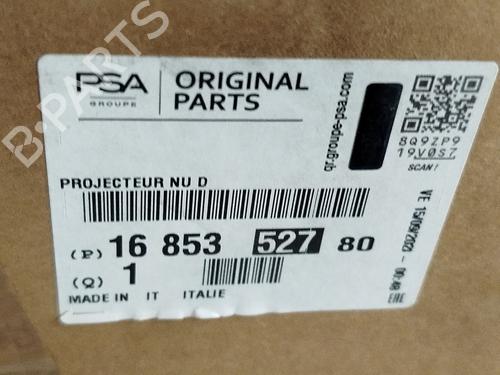 Right headlight PEUGEOT 208 I (CA_, CC_) 1.5 BlueHDI 100 | BP29449936C29 
