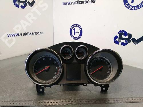 Used Instrument cluster OPEL ASTRA J (P10) 1.7 CDTI (68) (131 hp) 2517480