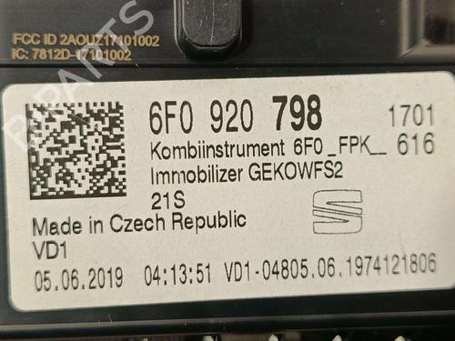 Instrument cluster SEAT ARONA (KJ7, KJP) 1.0 TSI | BP37873882C47 - Image 8