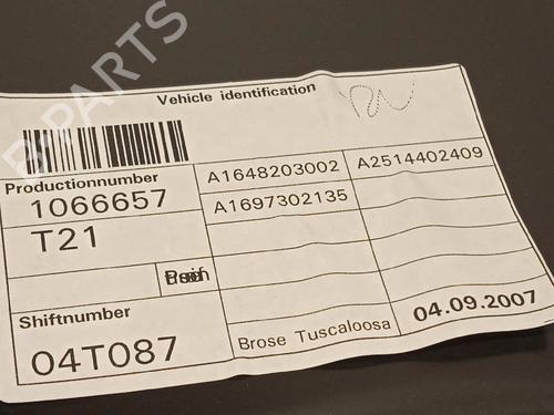 Rear left window mechanism MERCEDES-BENZ R-CLASS (W251, V251) R 280 CDI 4-matic (251.020) | BP16528682C24 