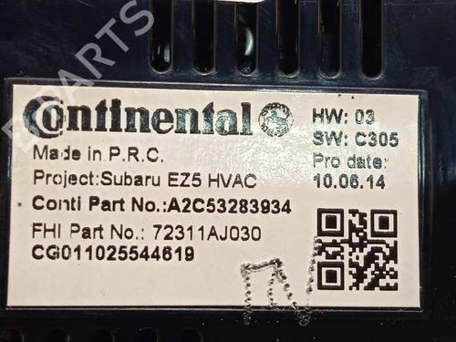 Climate control SUBARU LEGACY V Estate (BR)  | BP15738776I5 