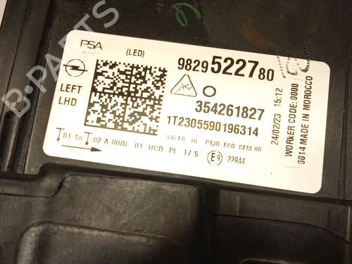 Left headlight OPEL CORSA F (P2JO) 1.2 (68) | BP20981347C28