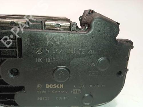 Throttle body MERCEDES-BENZ M-CLASS (W164) ML 350 CDI 4-matic (164.125, 164.124) | BP8589225M82 