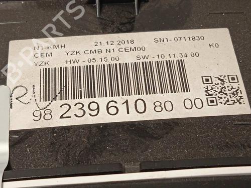 Instrument cluster CITROËN JUMPY III Van (V_)  | BP17072545C47 