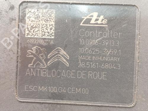 ABS pump CITROËN C-ELYSEE (DD_) 1.5 BlueHDi 100 | BP31588110M43 