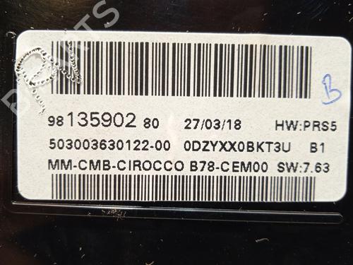 Instrument cluster CITROËN C4 Picasso II 1.6 BlueHDi 120 | BP28599854C47