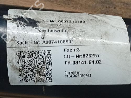 Driveshaft MERCEDES-BENZ SPRINTER 4-t Van (B907, B910) 419 CDI RWD (907.643, 907.645, 907.647) | BP35755540M37  - Image 10