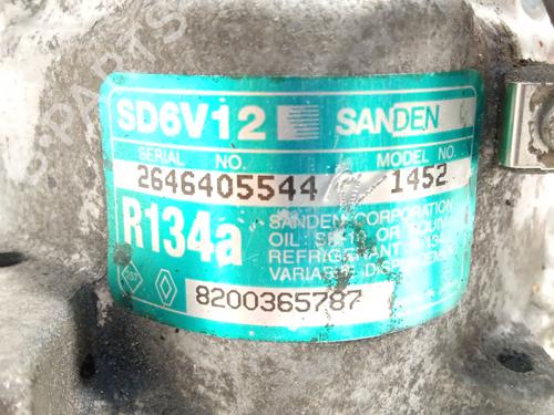 AC compressor RENAULT CLIO III (BR0/1, CR0/1)  | BP28672422M34 