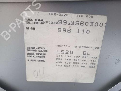 Fuse box PORSCHE 911 (996) 3.4 Carrera 4 | BP13696348E1 