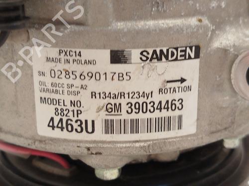 AC compressor OPEL ASTRA K (B16) 1.4 Turbo (68) | BP24058847M34