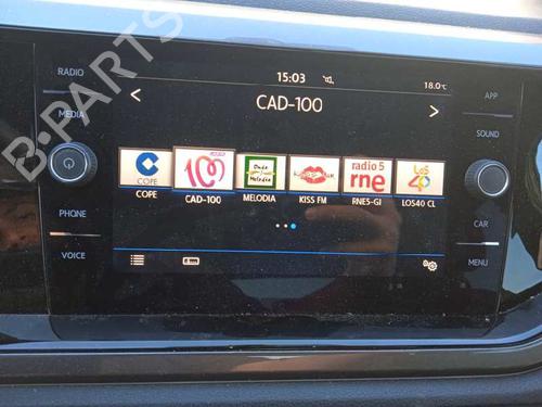 Rear left lock VW POLO VI (AW1, BZ1, AE1) 1.0 TSI | BP10167465C100 