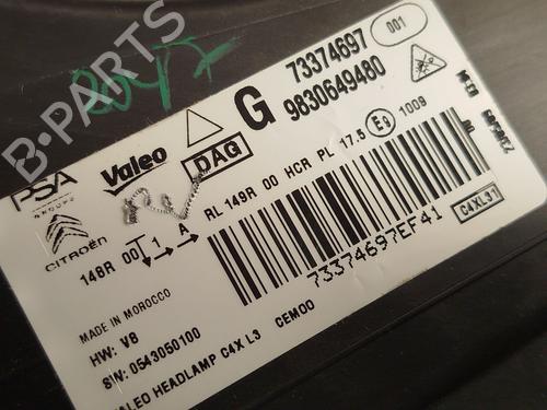 Left headlight CITROËN C4 III (BA_, BB_, BC_) | BP29423108C28 - Image 6