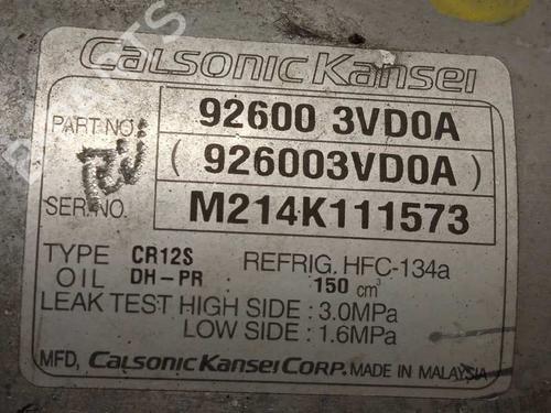 AC compressor NISSAN NV200 / EVALIA Bus 1.5 dCi 85 (M20, M20M, M20K, M20KK) | BP6899980M34 