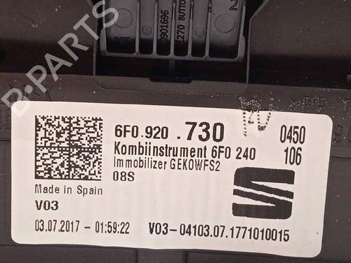 Instrument cluster SEAT IBIZA V (KJ1, KJG) | BP16434337C47