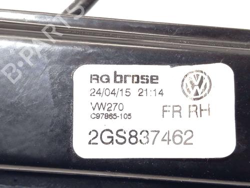 Front right window mechanism VW POLO VI (AW1, BZ1, AE1) 1.0 TSI | BP38440484C23 - Image 7