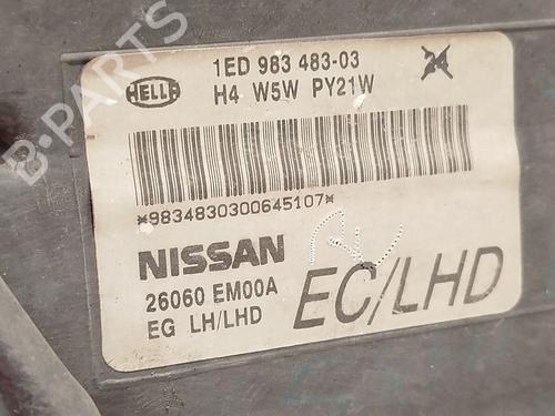 Left headlight NISSAN TIIDA Hatchback (C11) 1.5 dCi | BP24146775C28  - Image 5