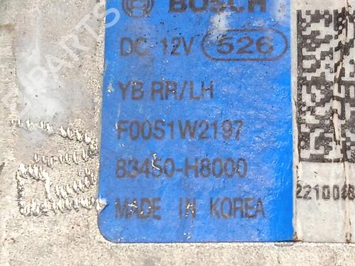 Rear left window mechanism KIA RIO IV (YB, SC, FB) 1.2 CVVT | BP28211550C24 