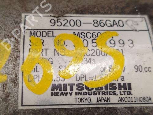 AC compressor SUZUKI IGNIS II (MH) 1.5 4x4 (RM415) | BP29943897M34  - Image 5