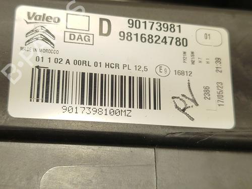 Right headlight CITROËN BERLINGO Box Body/MPV (K9) e-Berlingo | BP29449938C29 