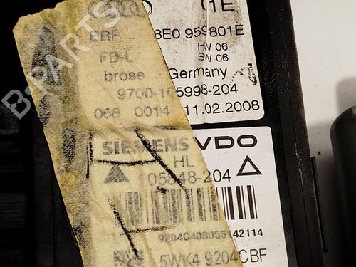 Rudehejsemekanisme venstre bagtil AUDI A4 B7 Avant (8ED) 2.0 TDI 16V | BP31585532C24