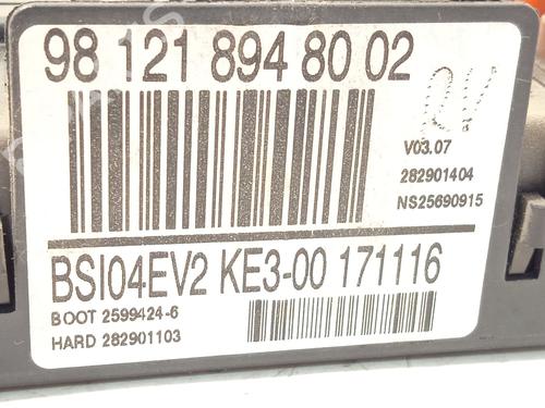 Fuse box CITROËN BERLINGO MULTISPACE (B9) 1.6 HDi 75 / BlueHDi 75 | BP28098365E1 