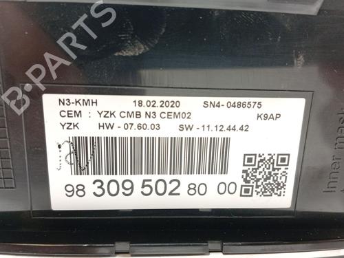 Instrument cluster PEUGEOT RIFTER 1.5 BlueHDi 130 | BP34162909C47  - Image 6