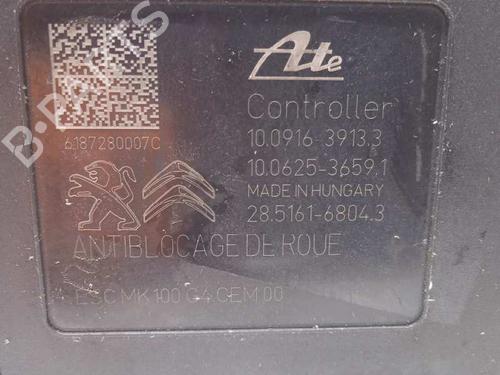 ABS pump PEUGEOT 208 I (CA_, CC_) 1.5 BlueHDI 100 | BP26207845M43 