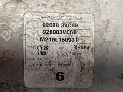 AC compressor NISSAN MICRA V (K14) 1.5 DCI | BP40036201M34 - Image 6