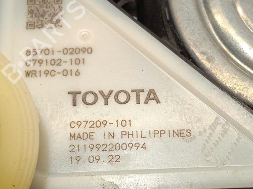 Front left window mechanism TOYOTA COROLLA Hatchback (_E21_, _EA1_, _EH1_) 1.8 Hybrid (ZWE211, ZWE219) | BP26325344C22