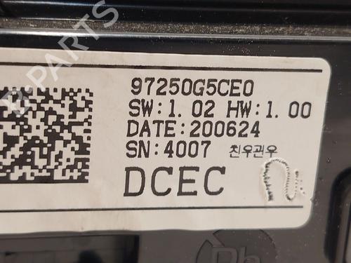 Climate control KIA NIRO I (DE) E-NIRO | BP25780258I5 